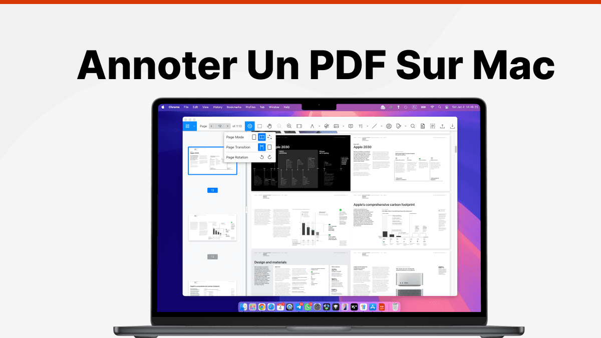 annoter un pdf sur mac