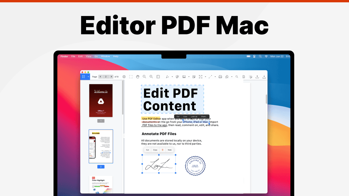 editor pdf mac